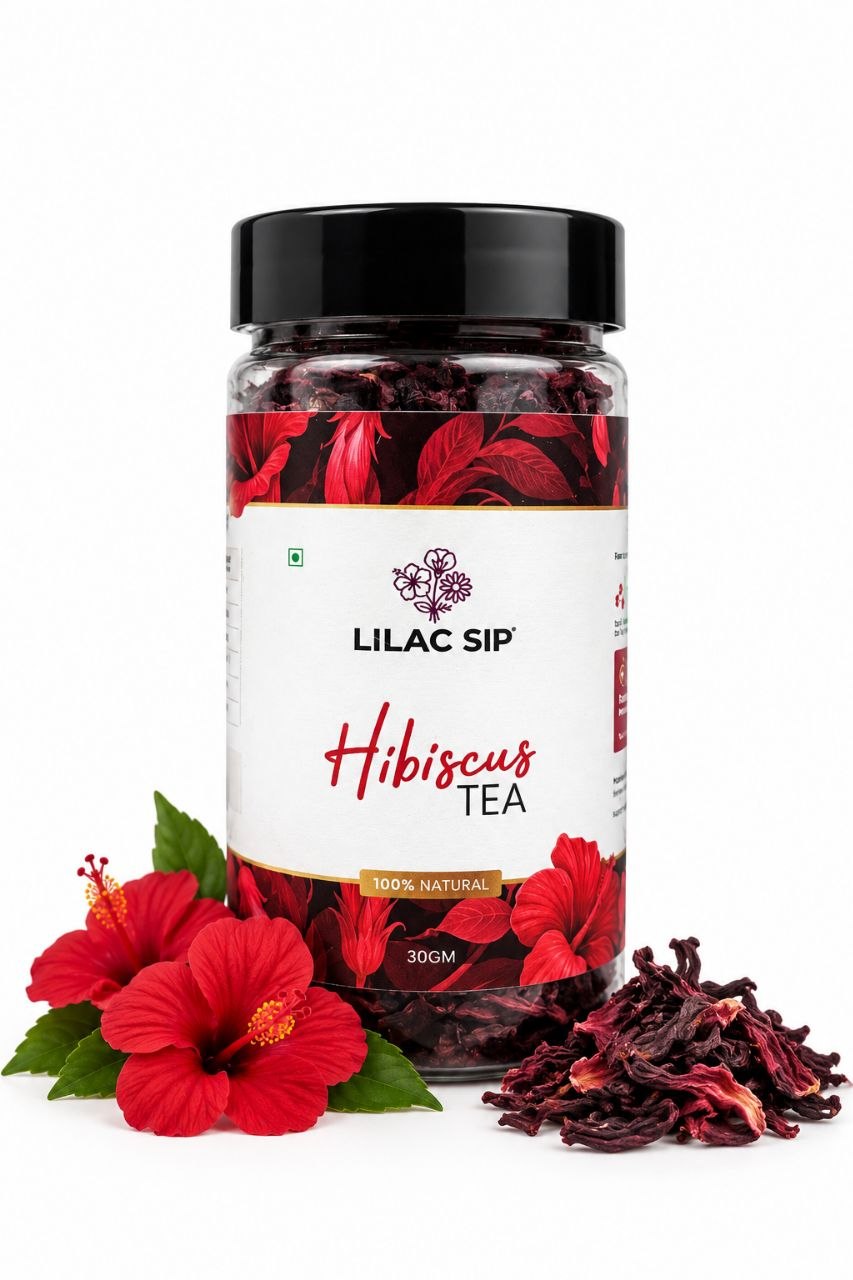 Lilac Sip Hibiscus Tea- 30gm Jar