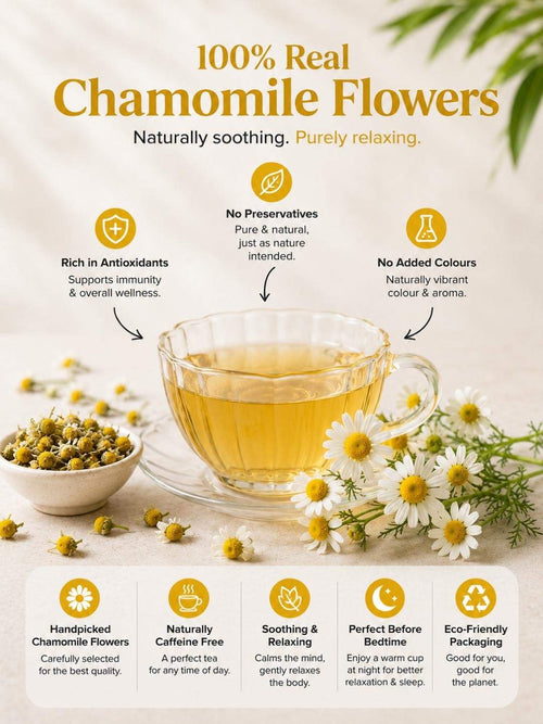 Lilac Sip Chamomile Tea