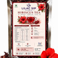 Lilac Sip Hibiscus Tea