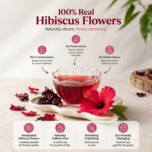 Lilac Sip Hibiscus Tea- 30gm Jar